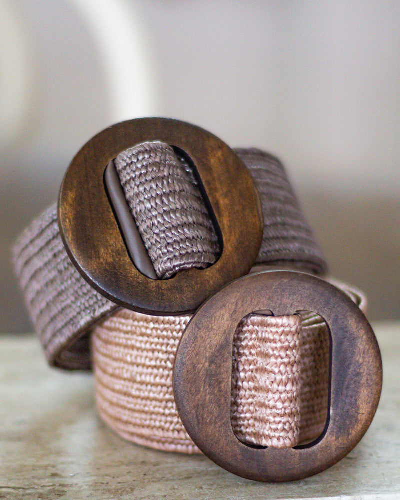 CEINTURE BEIGE MOUSTACHE BEIGE