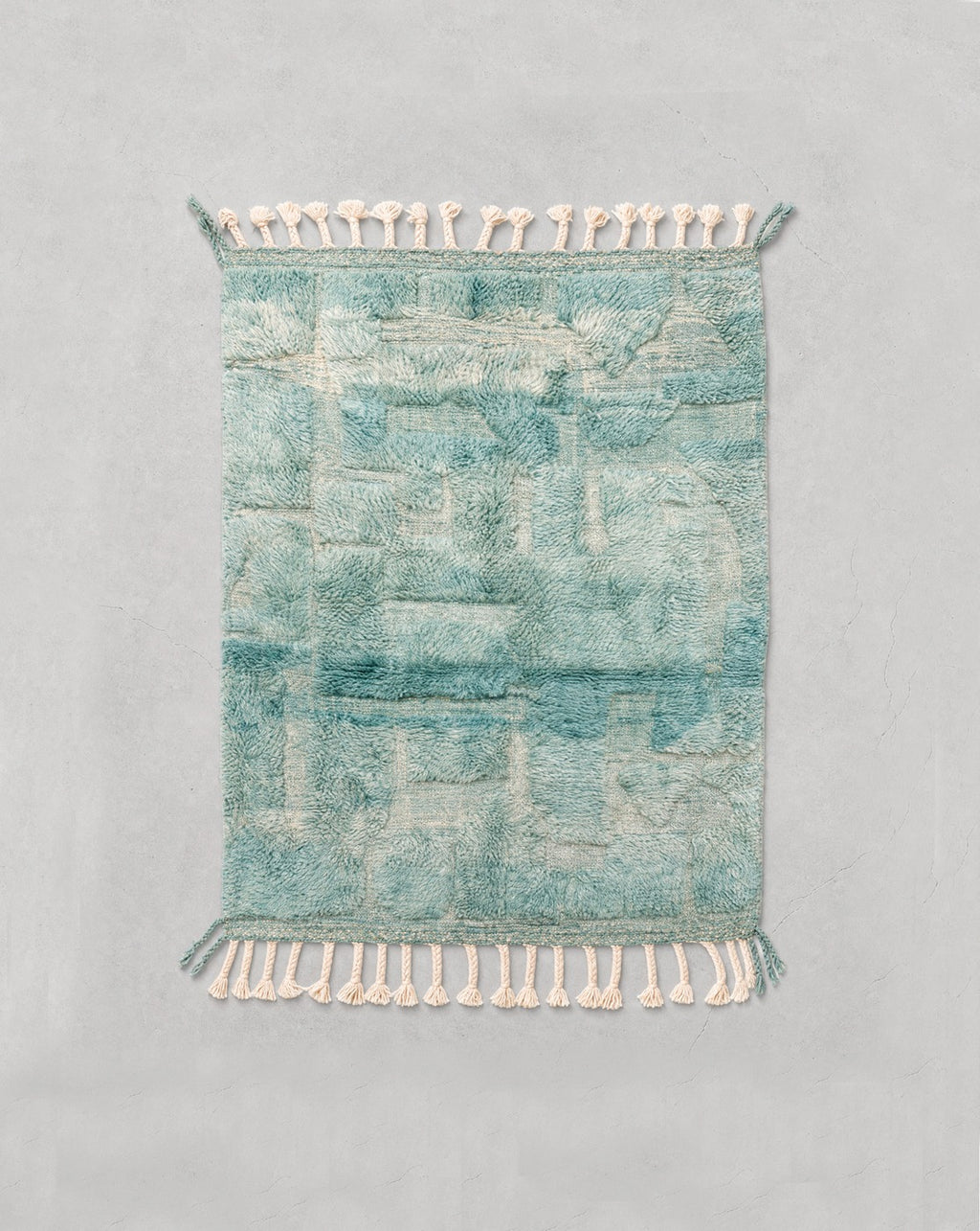 Tappeto berbero marocchino Beni Ouarain 1,56 x 1,07 m