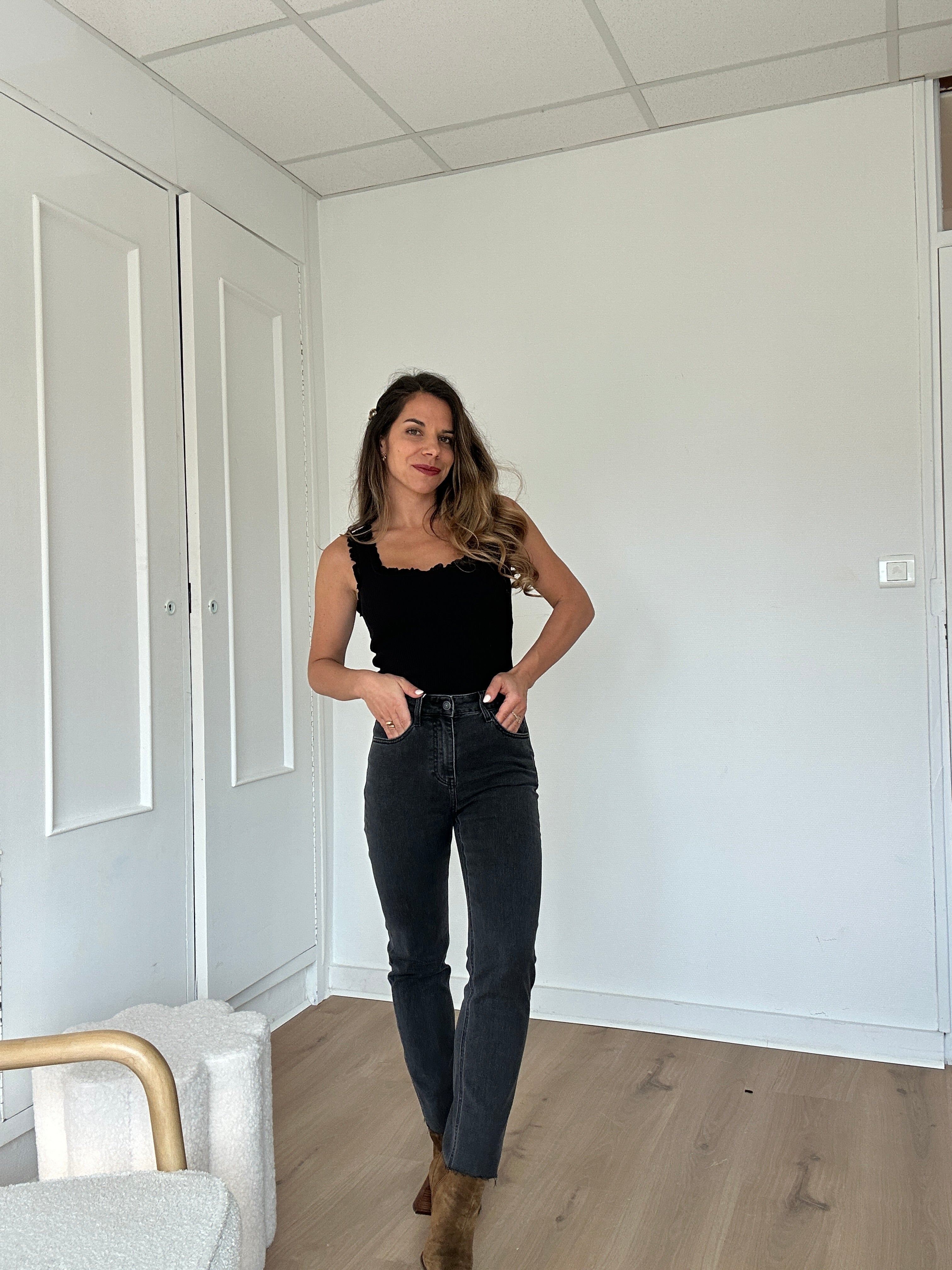 Jean Maryline Gris Anthracite