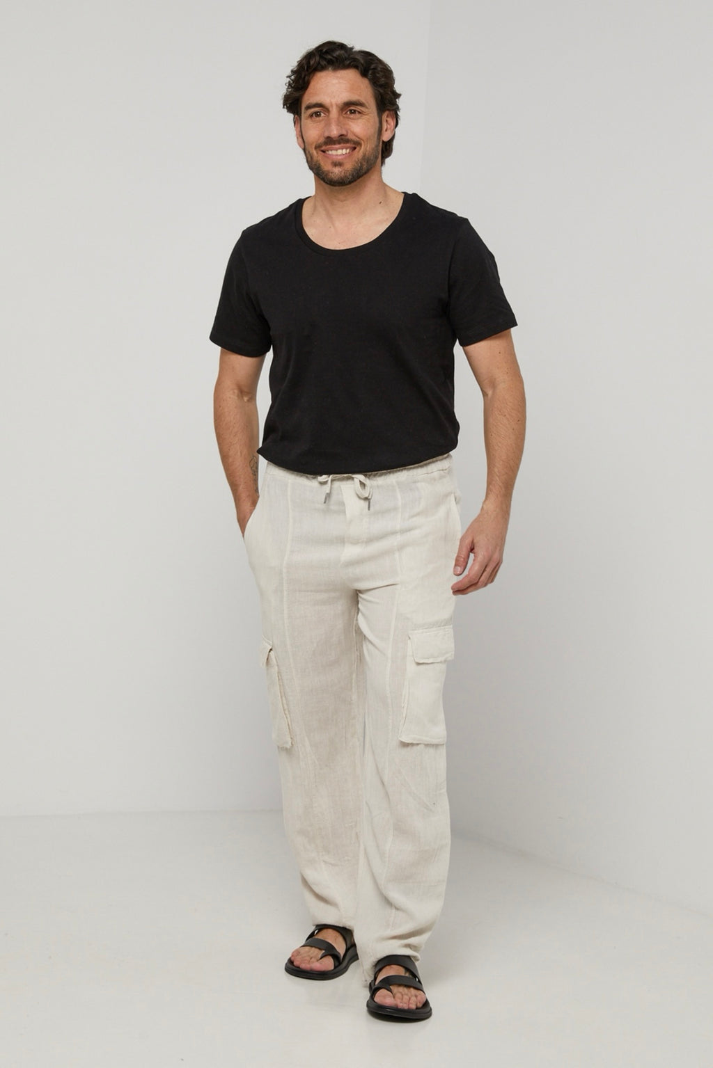 Trousers - Beige - Men