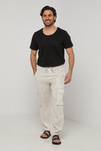 Trousers - Beige - Men