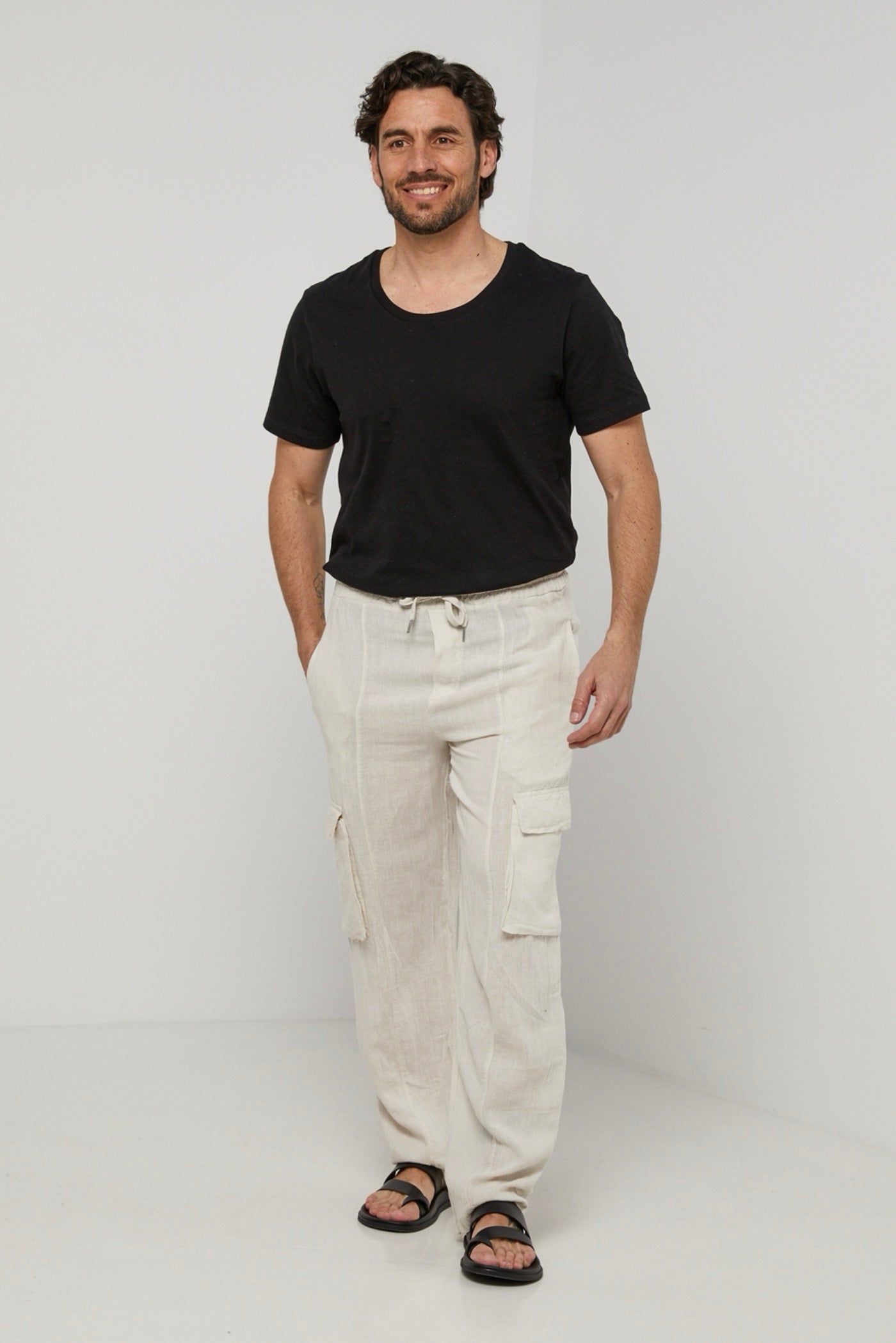 Trousers - Beige - Men