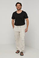 Pantalon - Beige - Homme