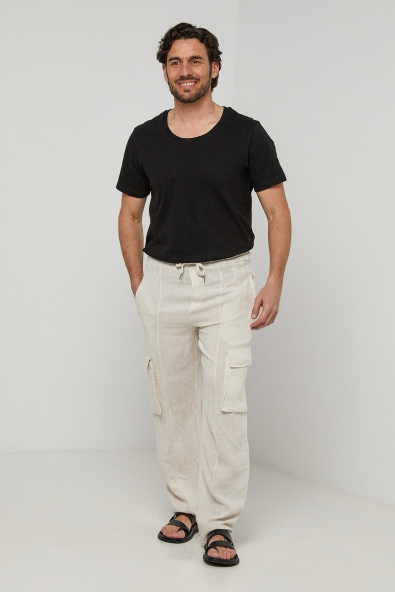 Pantalon - Beige - Homme