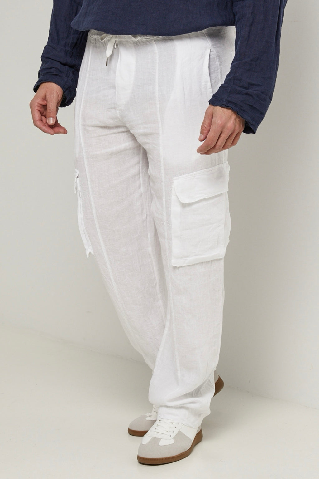 Trousers - White - Men