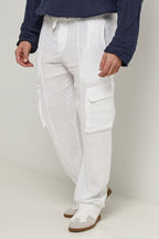 Trousers - White - Men