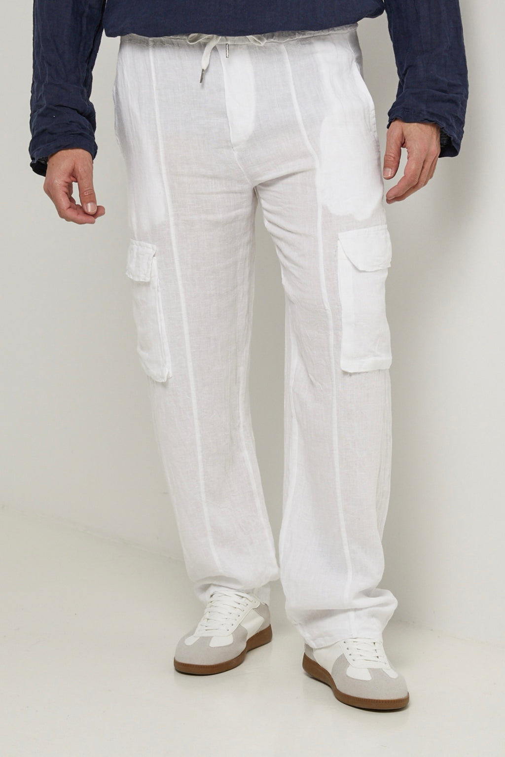 Trousers - White - Men