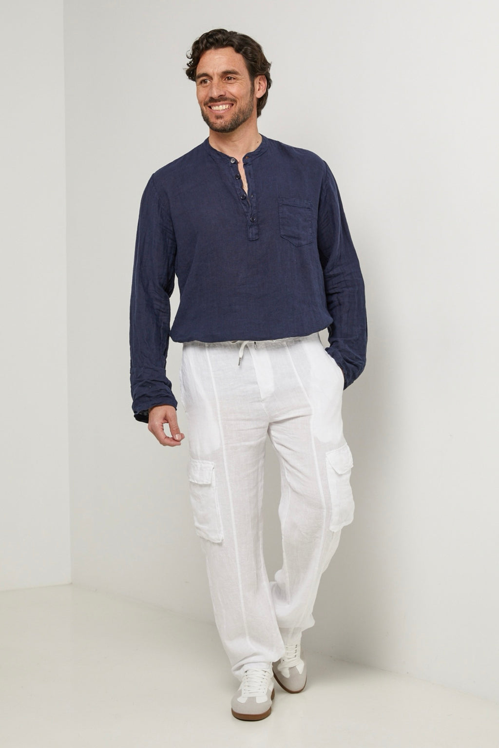 Trousers - White - Men