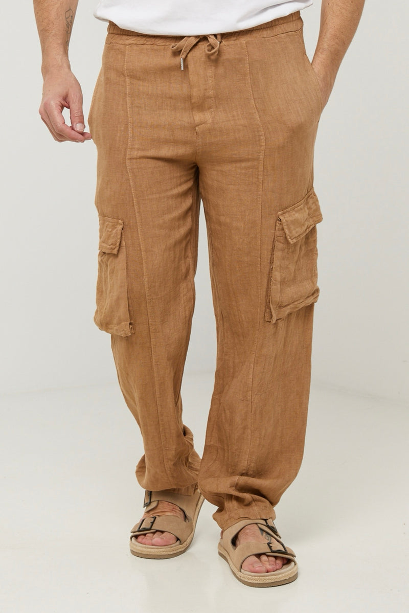 Pantalon - Camel - Homme