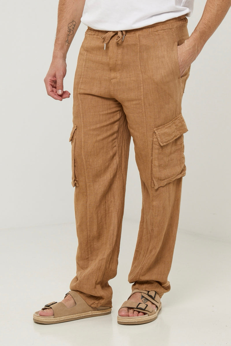 Pantalon - Camel - Homme