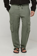 Pantalon - Kaki - Homme