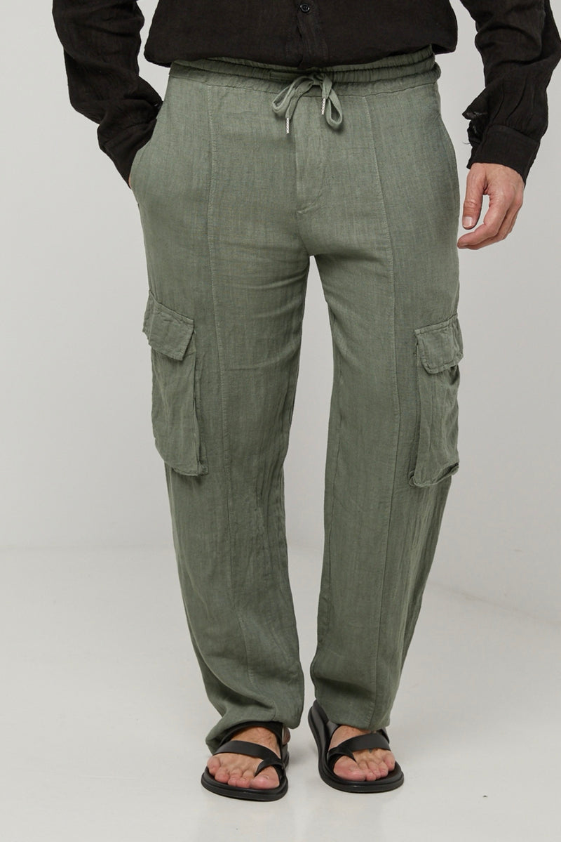 Pantalon - Kaki - Homme