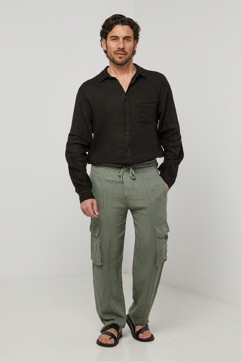 Pantalon - Kaki - Homme