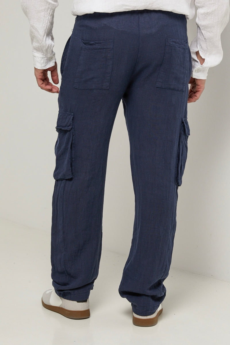 Pantalon - Marine - Homme