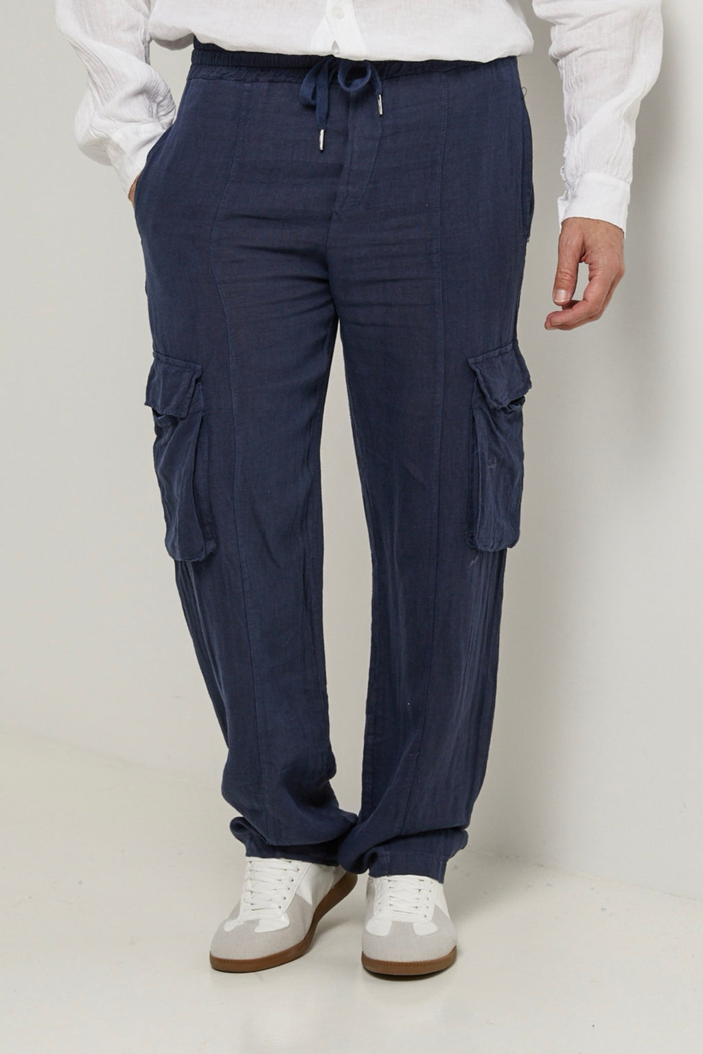 Trousers - Navy - Men