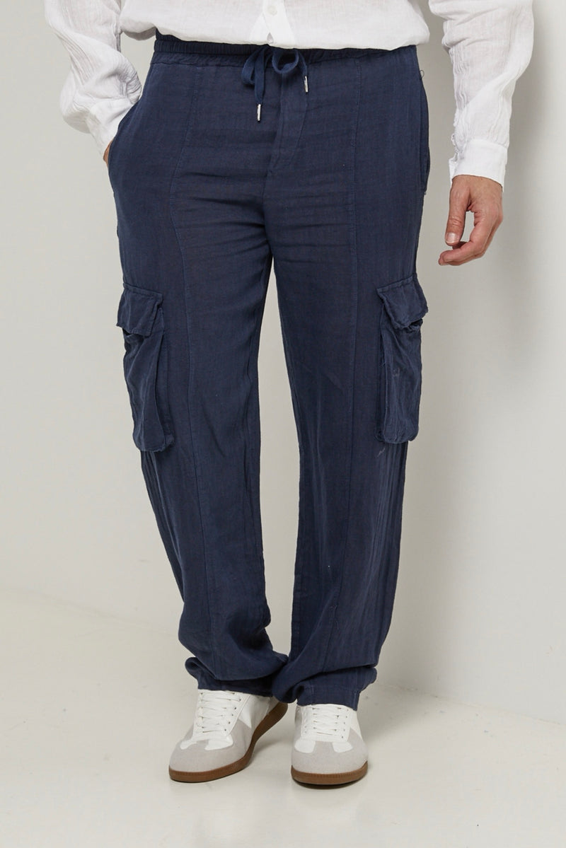 Pantalon - Marine - Homme