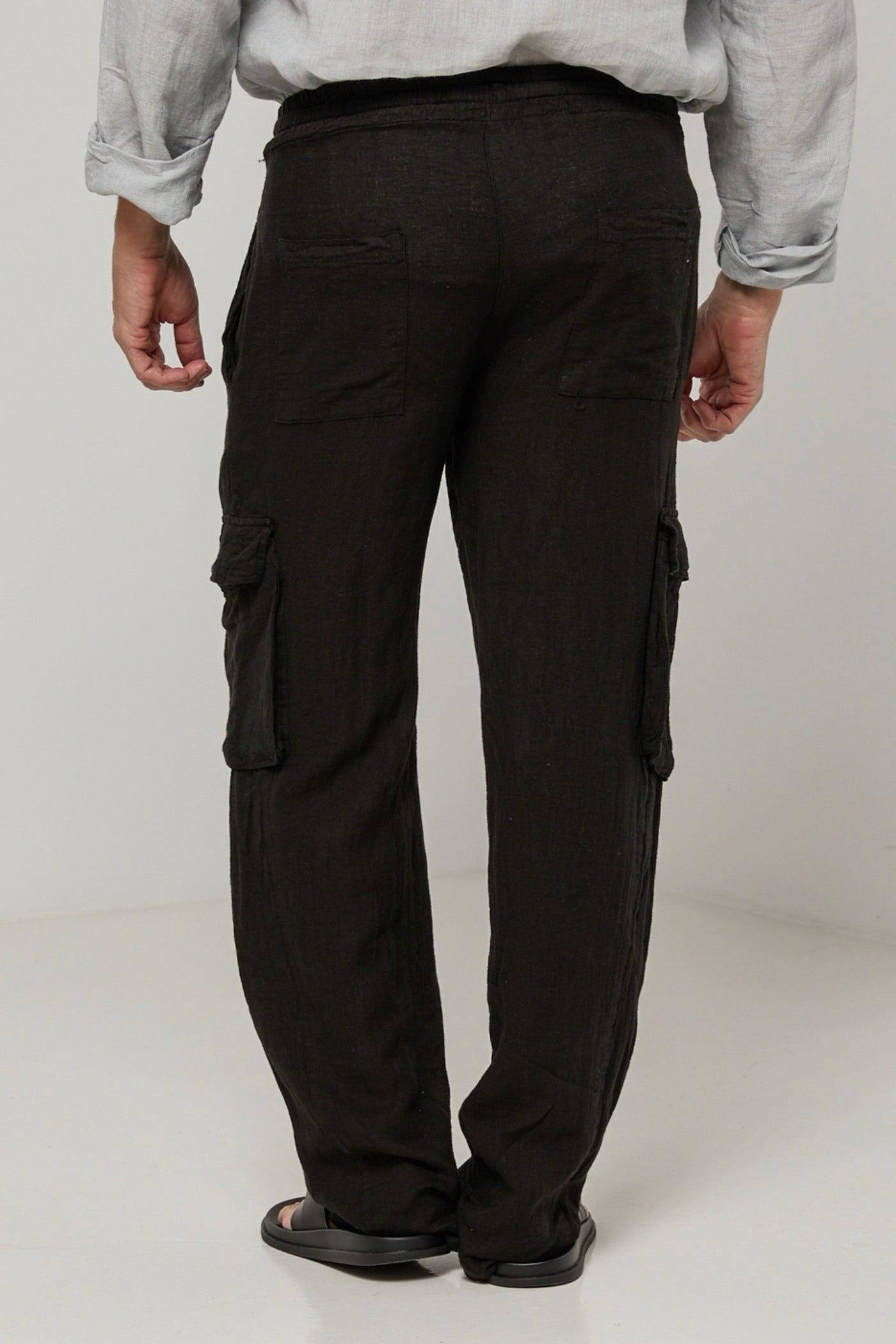 Trousers - Black - Men