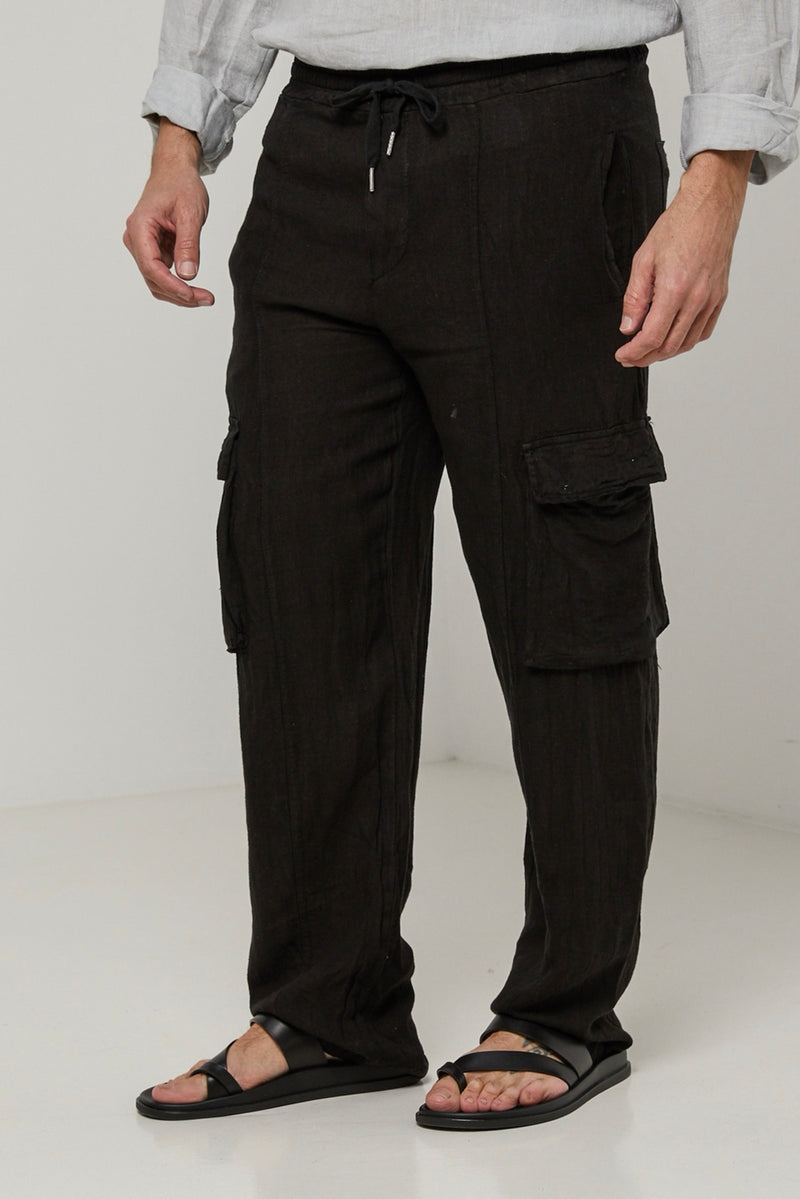 Pantalones - Negro - Hombre