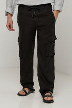 Trousers - Black - Men