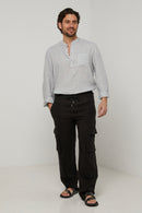 Pantalones - Negro - Hombre