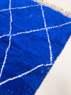 Alfombra bereber marroquí Beni Ouarain 1,45 × 1,04 m