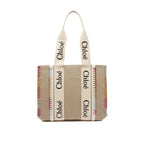 Chloe - Woody Medium Tote Bag - Women - Beige