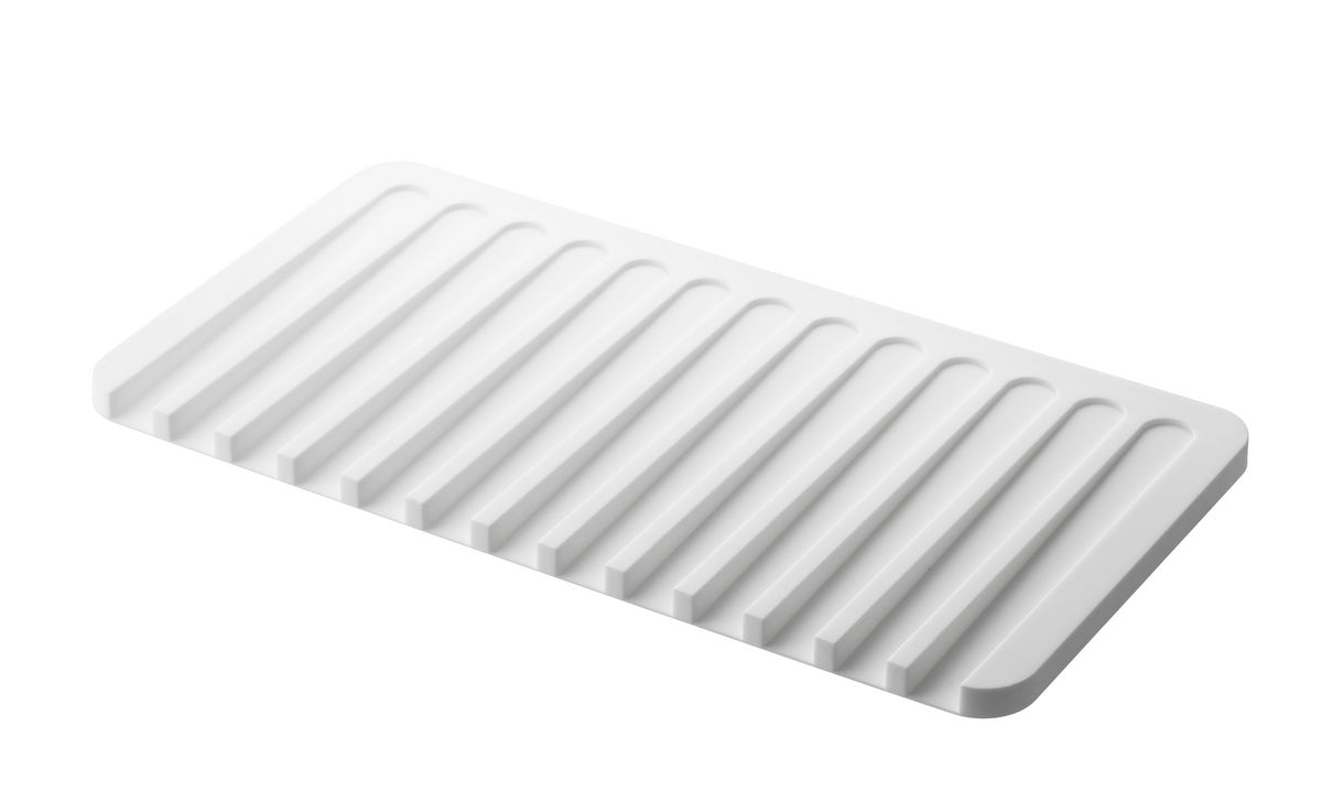 Bandeja escurridora de silicona - Blanco