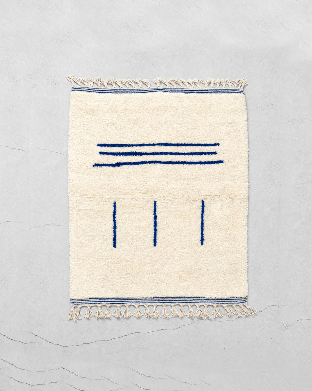 Alfombra bereber marroquí Beni Ouarain 1,49 × 1,03 m