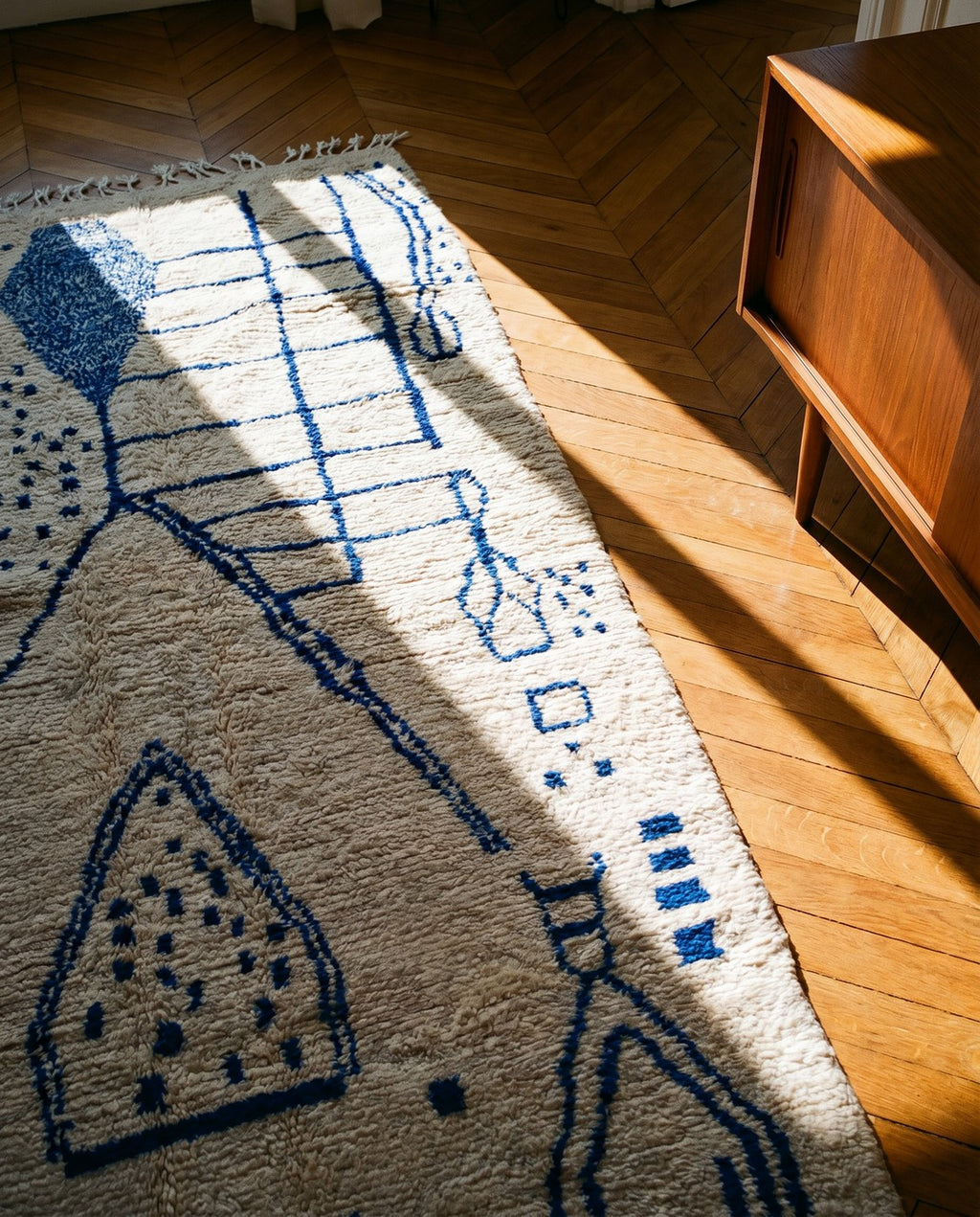 Alfombra bereber marroquí Azilal 2,95 × 1,90 m