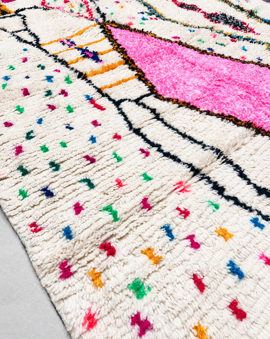 Alfombra bereber marroquí Azilal 3,04 × 1,93 m