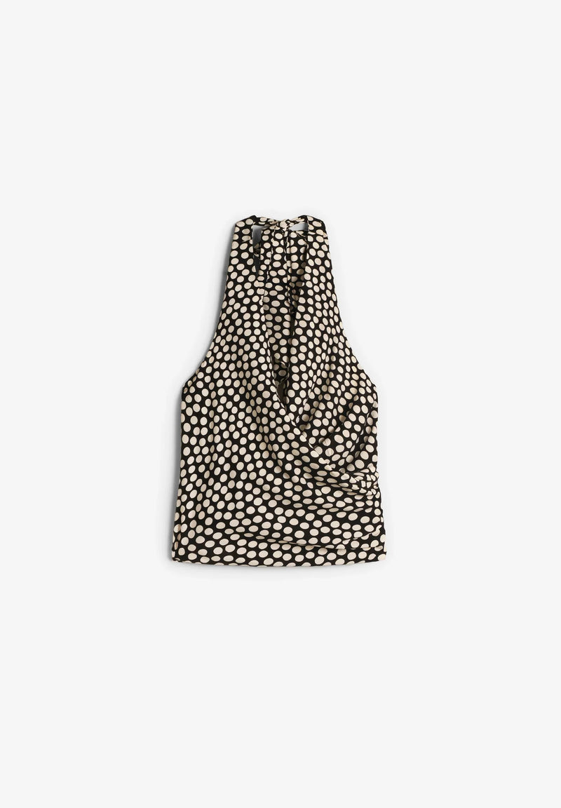Top Halter - Noir