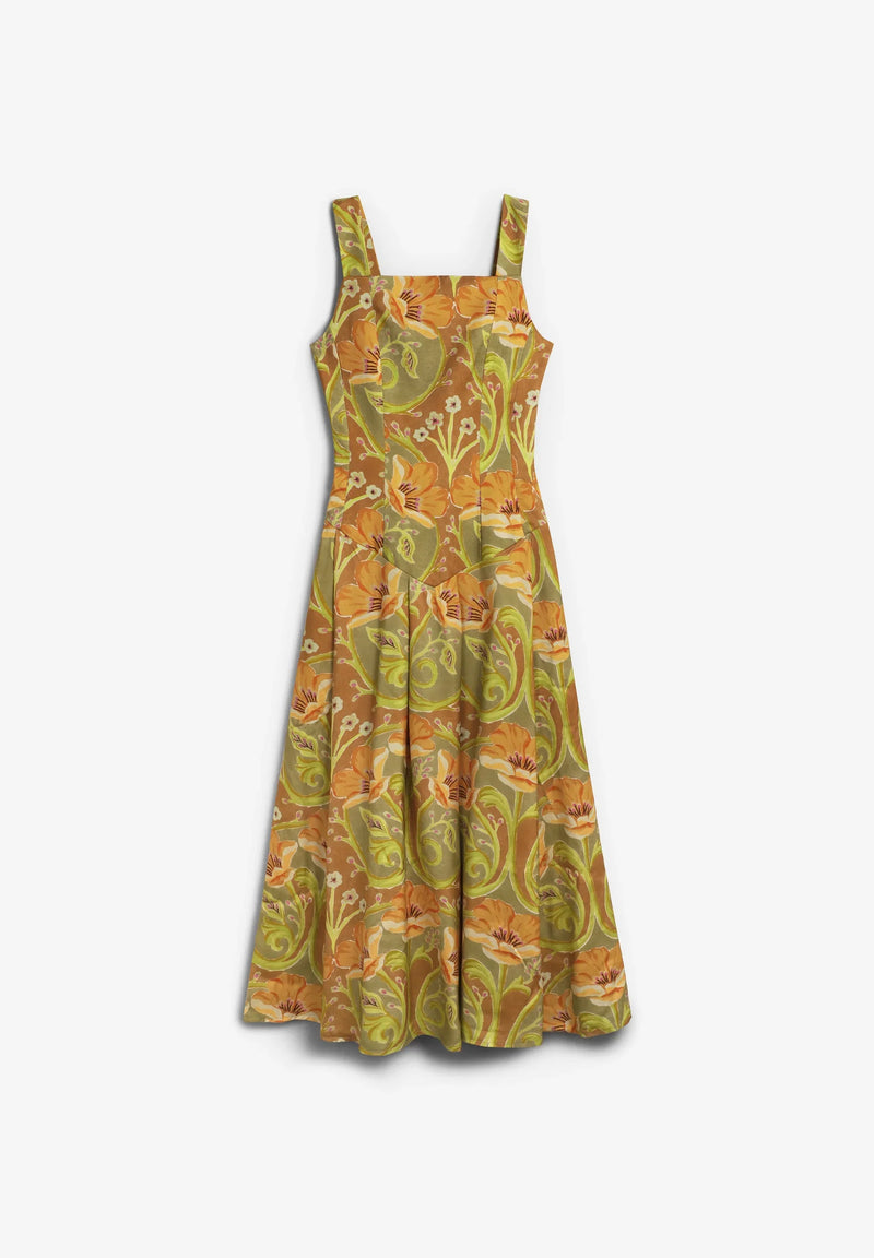 Robe Clémentine - Jaune