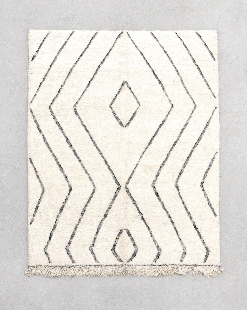 Alfombra bereber Beni Ouarain 2,96 × 2,15 m