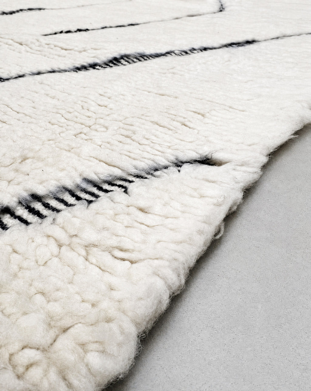 Alfombra bereber Beni Ouarain 2,96 × 2,15 m