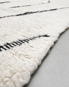 Alfombra bereber Beni Ouarain 2,96 × 2,15 m