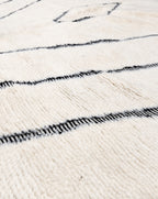 Alfombra bereber Beni Ouarain 2,96 × 2,15 m