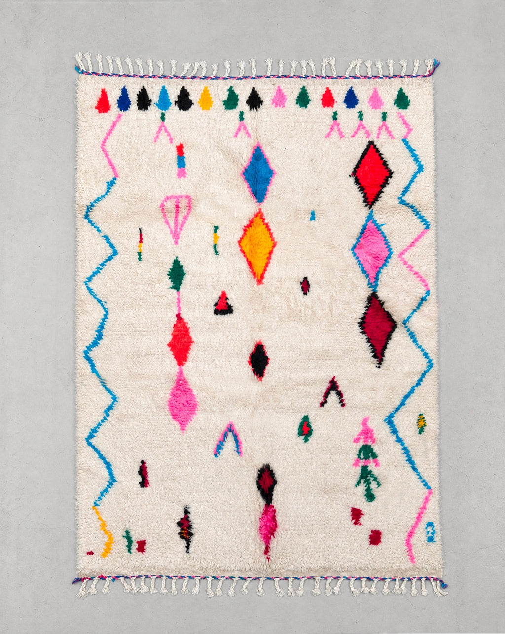 Alfombra bereber marroquí Azilal 2,36 × 1,51 m