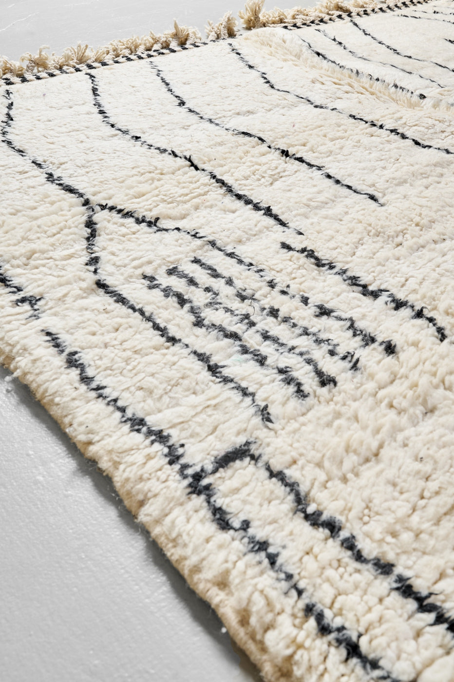 Alfombra bereber Beni Ouarain 3,20 × 2,03 m