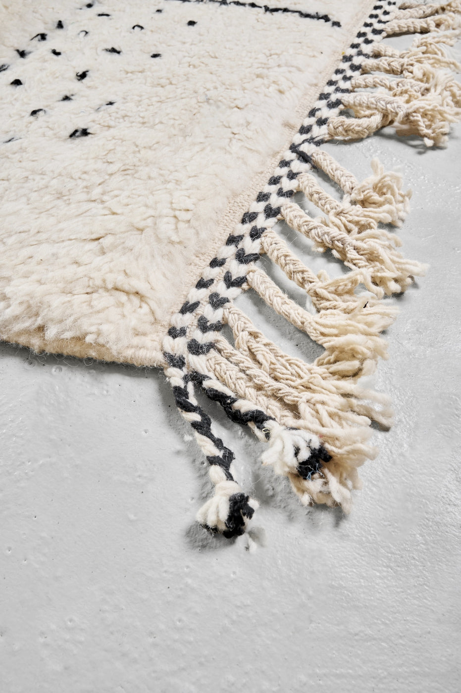 Alfombra bereber Beni Ouarain 3,20 × 2,03 m