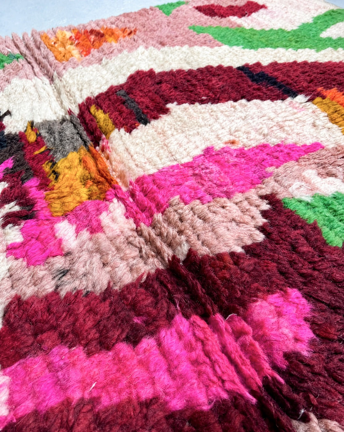 Alfombra bereber Boujaad 1,63 × 1,08 m