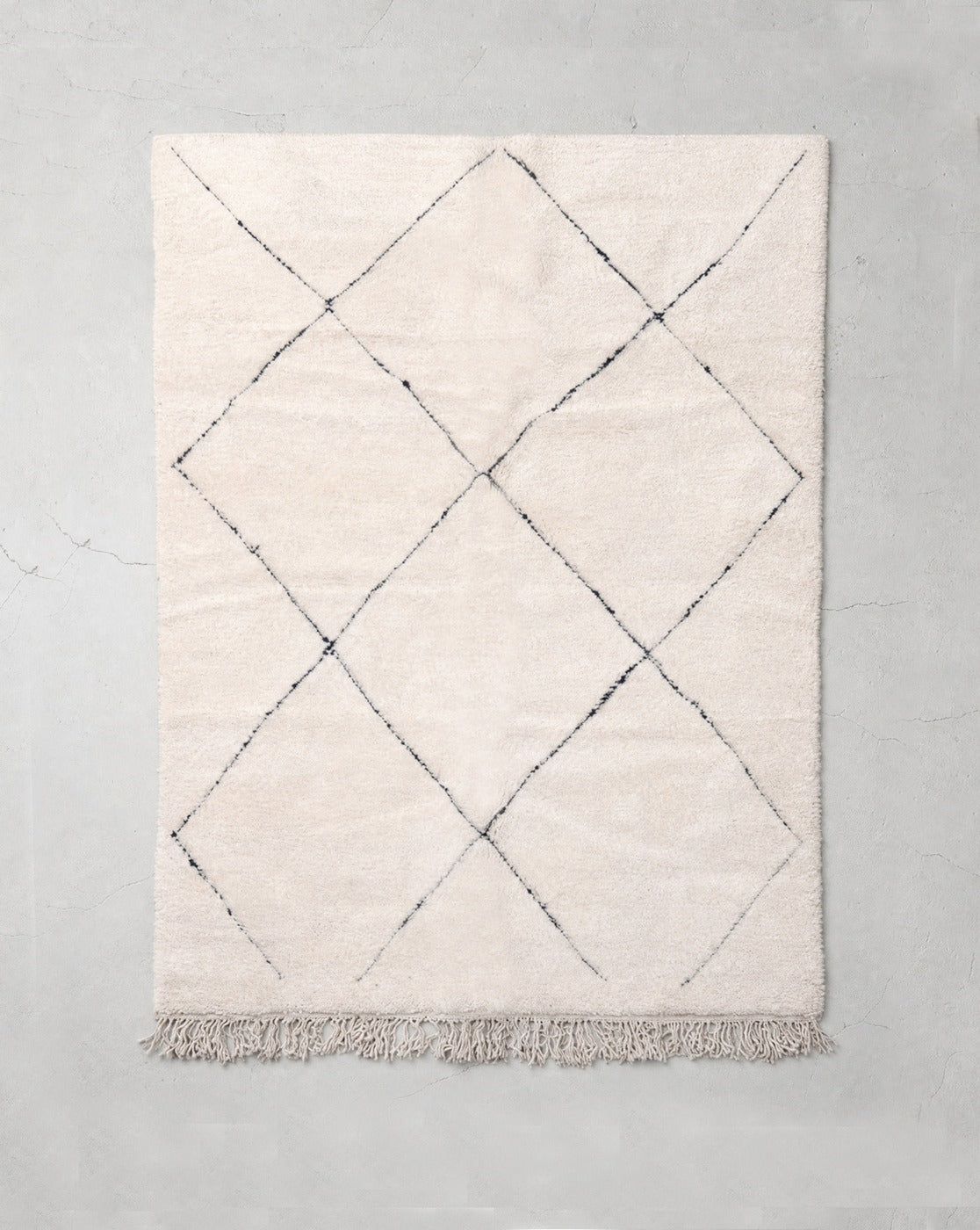 Alfombra bereber Beni Ouarain 2,47 × 1,62 m
