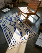 Alfombra bereber marroquí Azilal 1,55 x 0,96 m