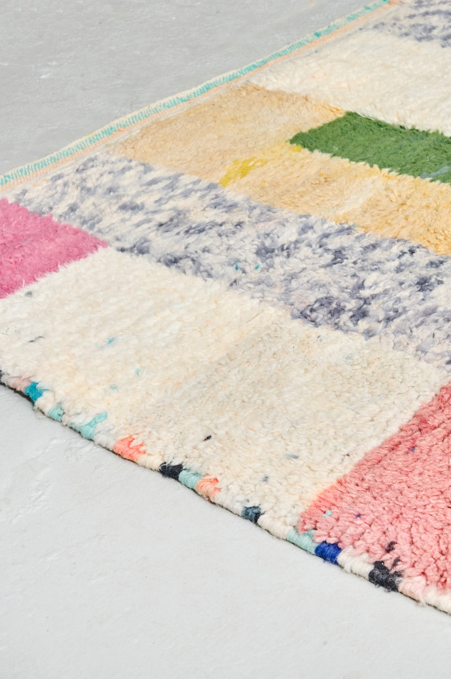 Berber Beni Ouarain Rug 2.41 × 1.58 m