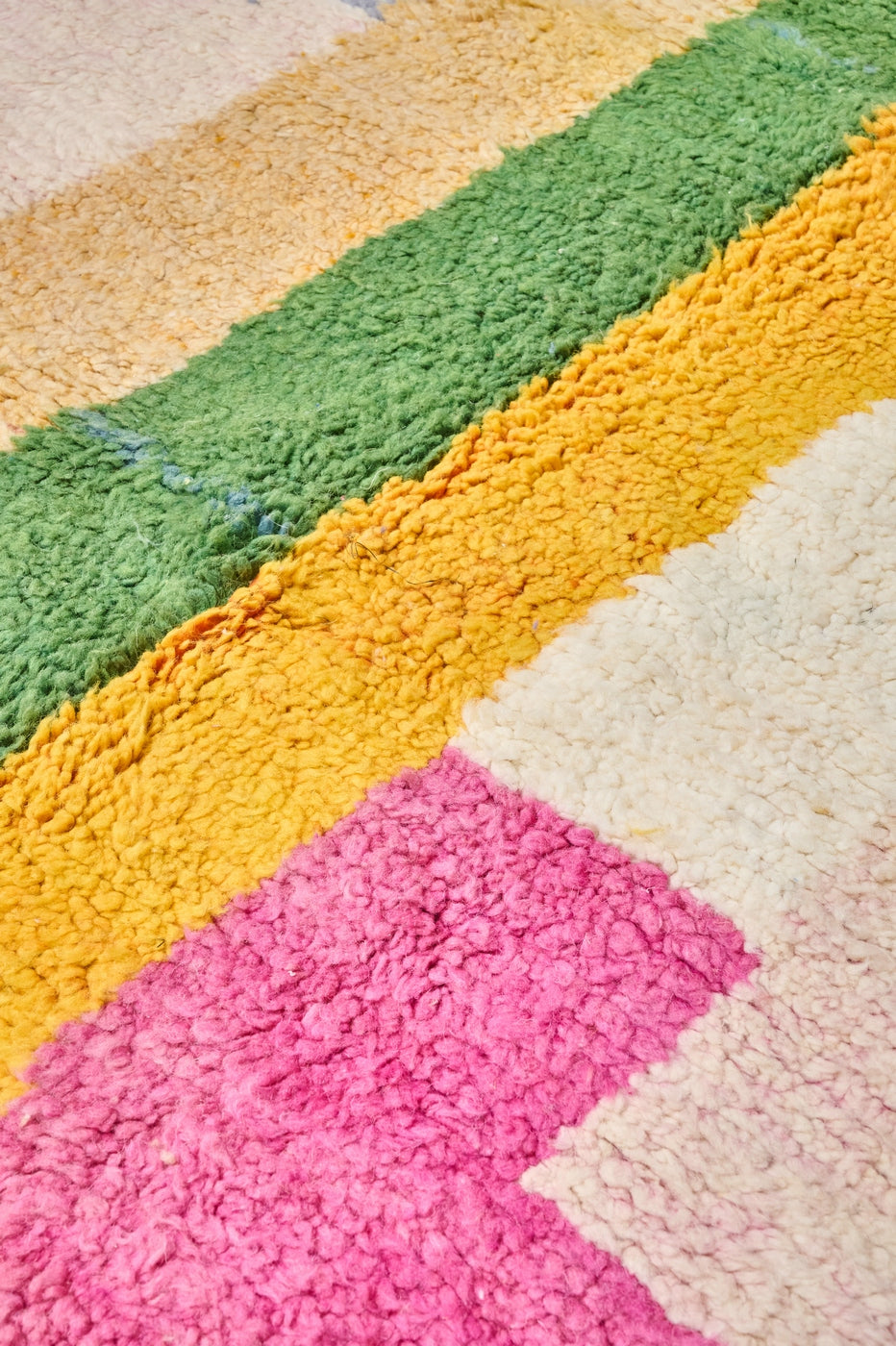 Berber Beni Ouarain Rug 2.41 × 1.58 m