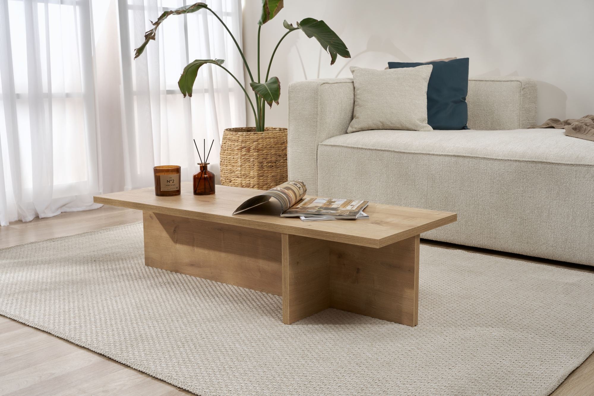 Harbor - Coffee Table - Sapphire Oak