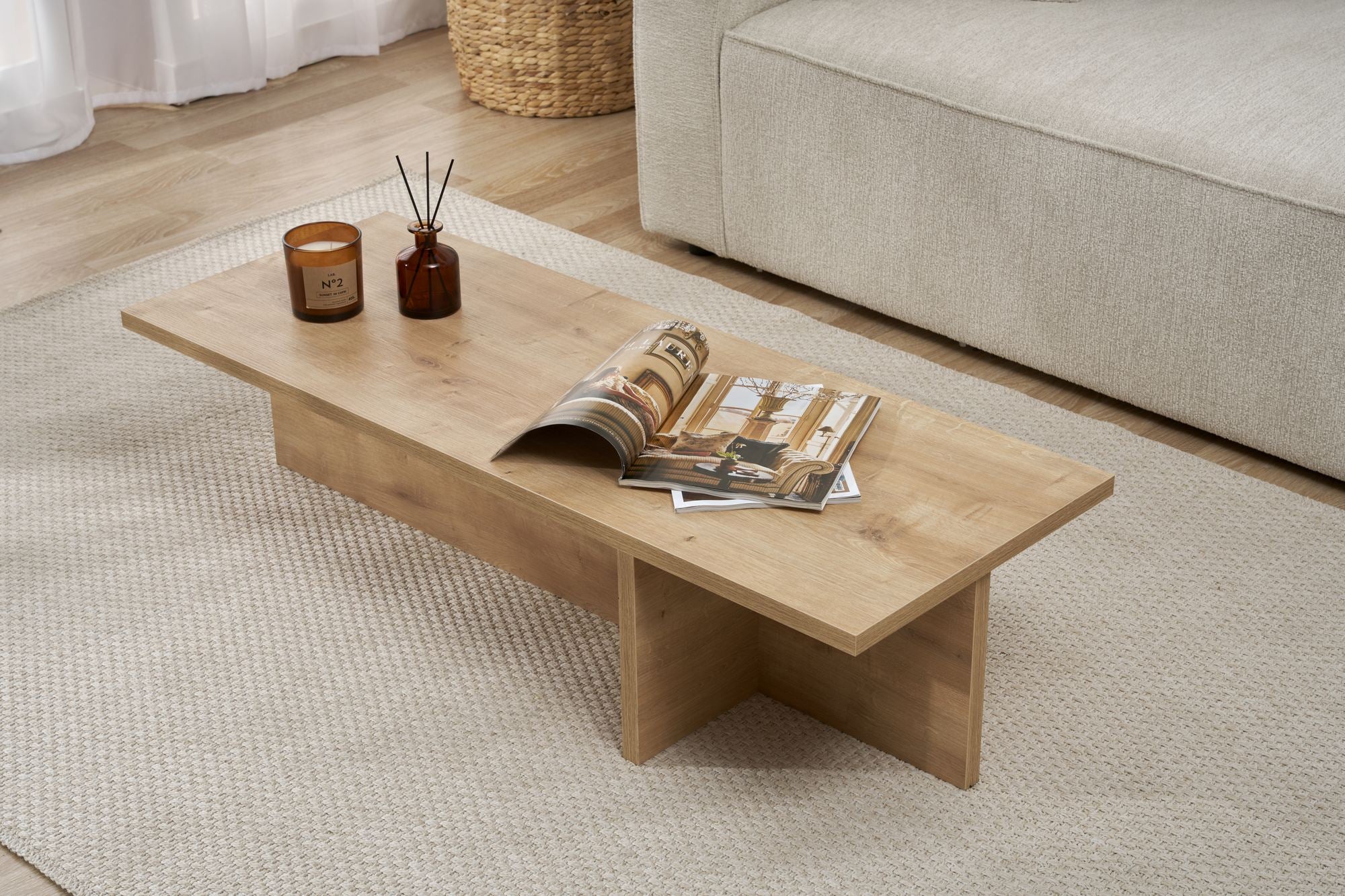 Harbor - Coffee Table - Sapphire Oak
