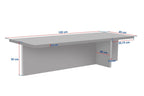 Harbor - Mesa de centro - Travertine