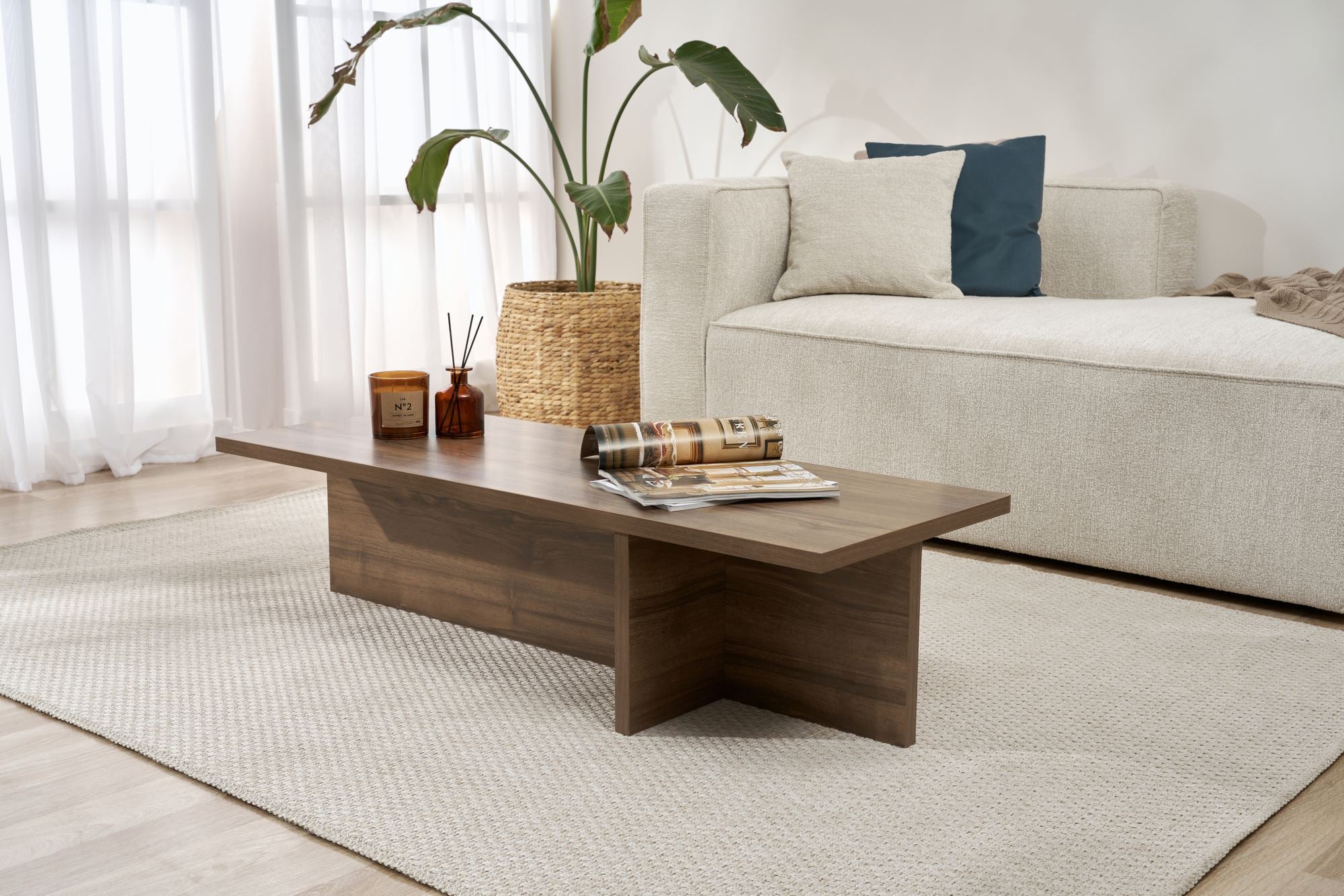 Harbor - Coffee Table - Venezia Walnut