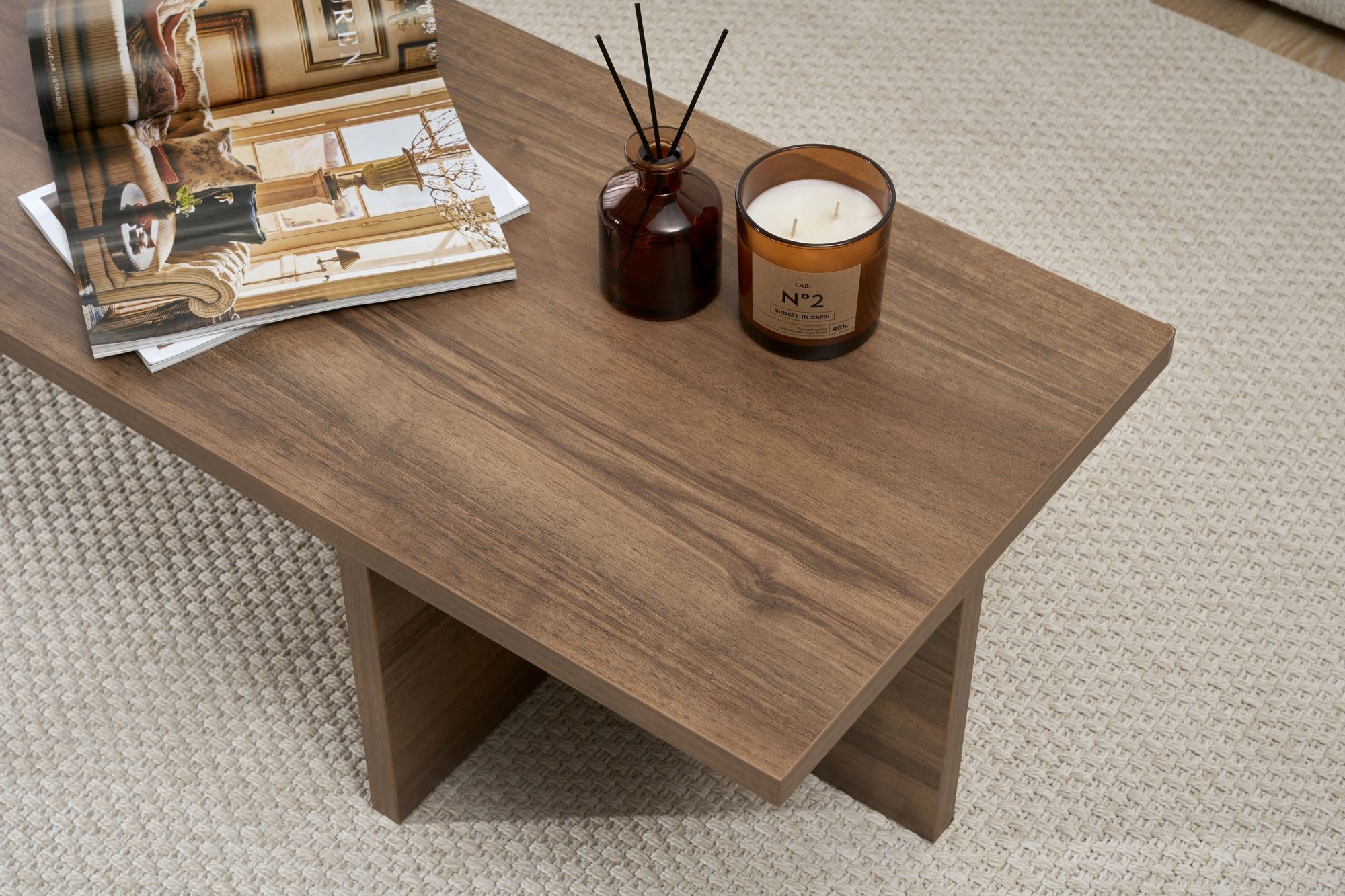 Harbor - Coffee Table - Venezia Walnut