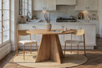 Virella - Dining Table - Sapphire Oak